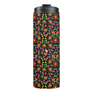 Termo Boho Design Negrita Color Floral