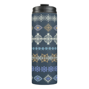 Termo Boho étnico: arte tribal sin costuras.
