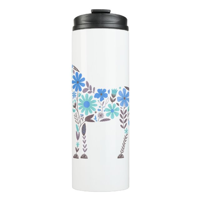 Termo Boho Floral Horse (Anverso)