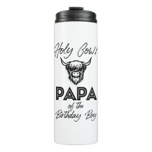 Termo Bola Holly Papa del niño de cumpleaños Highland Co