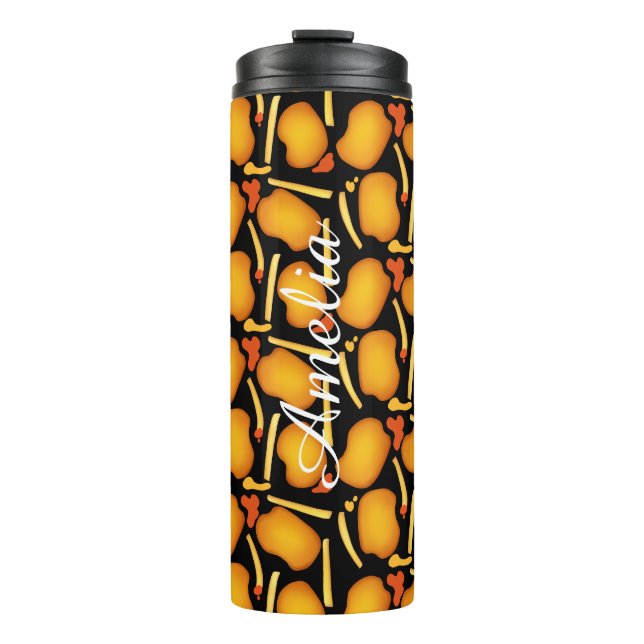 Termo Bolas De Pollo Fritas Y Fries De Patata (Anverso)