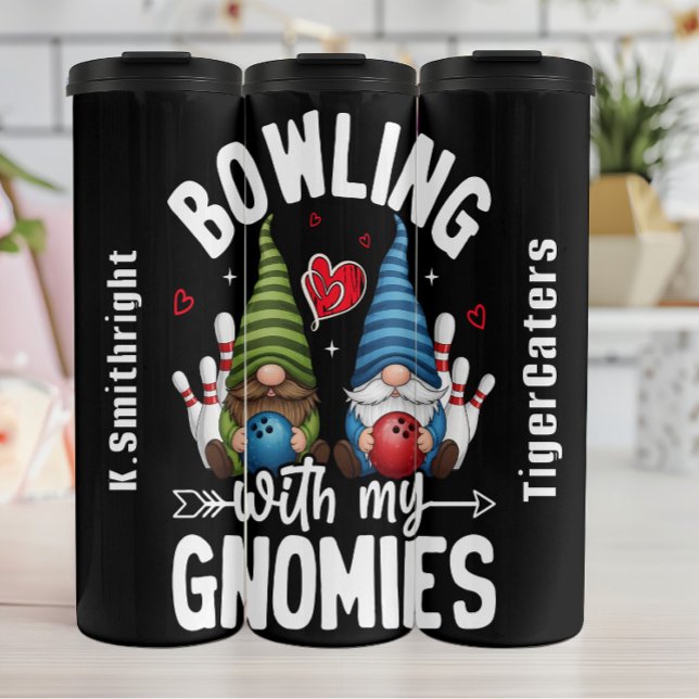 Termo Boliche con la gráfica de mis gnomos (Subido por el creador)