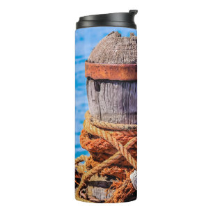 Termo Bollard de amarre antiguo