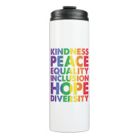 Bondad Paz Igualdad Amor Inclusión Esperanza LGBT