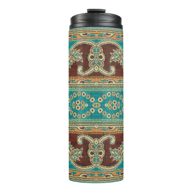 Termo Bonita tela árabe, árabe, árabe, arabia, arabesca (Anverso)