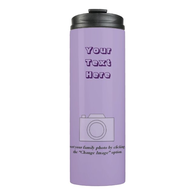 Termo Bonito Pastel Lilac / Lavender / Purple (Anverso)