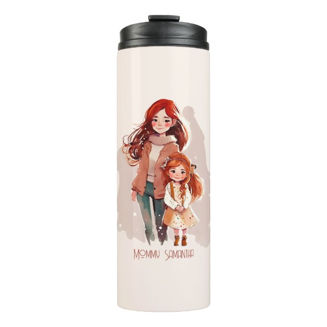 Termo Bono de mamá y hija Adorable (12) (Anverso)