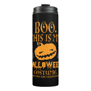 Termo Boo Calabaza Sarcástico Gracioso disfraz de Hallow