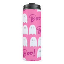 Boo Ghost Halloween Insulado 12 oz ThermalTumbler