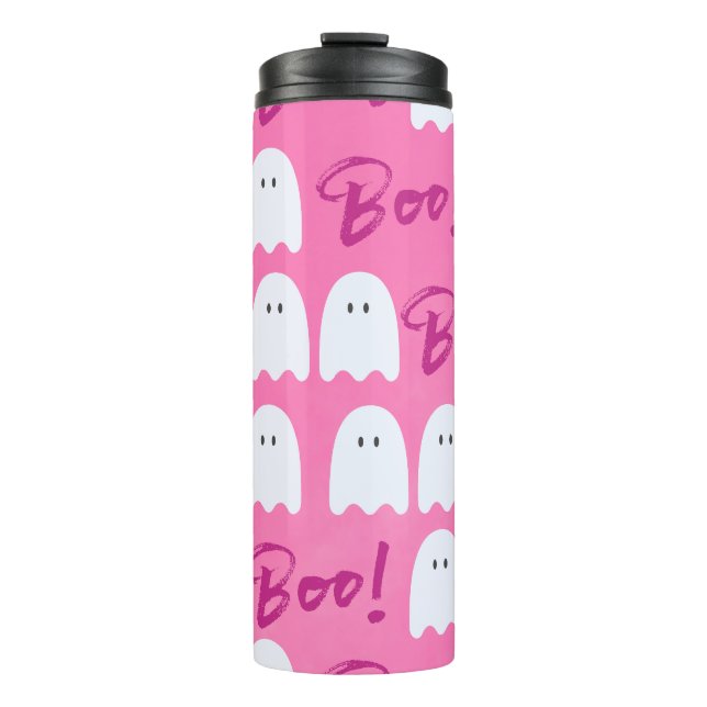 Termo Boo Ghost Halloween Insulado 12 oz ThermalTumbler (Anverso)
