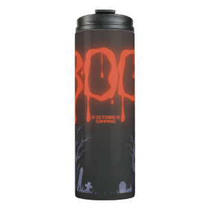 Termo Boo Halloween Spooky Night Graveyard Pumpkin Shirt