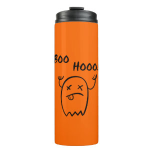Termo Boo Hooo Fantasma de Halloween Luz-Monocroma