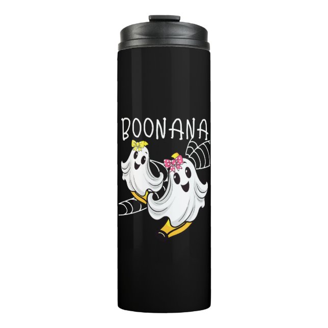 Termo Boonana Fantasma Mono Banana Halloween (Anverso)