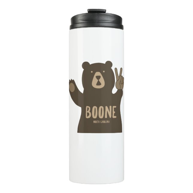 Termo Boone North Carolina Peace Bear (Anverso)