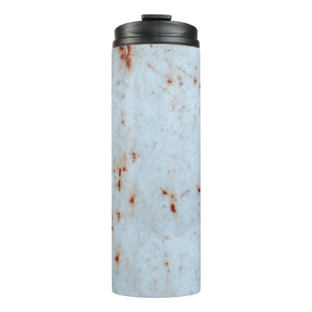 Termo Borde multicolor abstracto con fondo abstracto (Anverso)