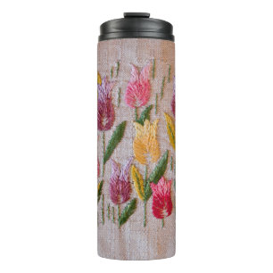 Termo Borderia vintage de Tulips