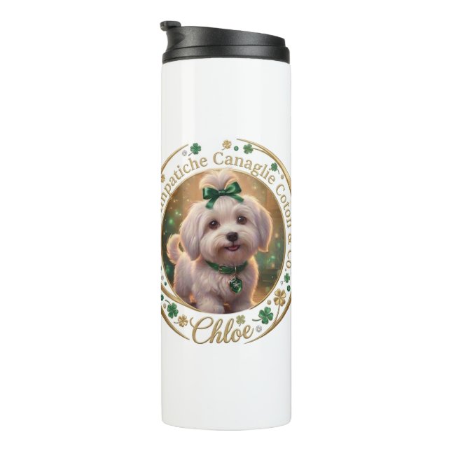Termo Borraccia Termica Chloe Coton Detectives (Rotado hacia la derecha)