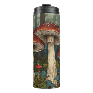 Termo Bosque boscoso de setas vintage de Boho