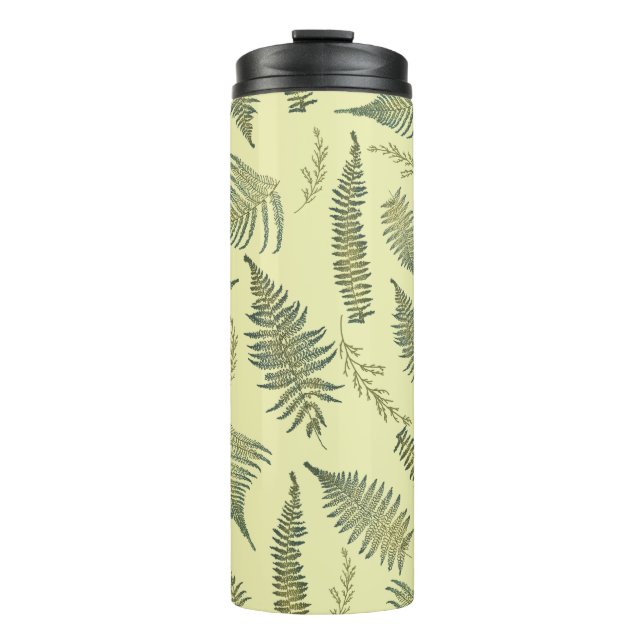 Termo Bosque botánico Ferns 1.1 Crema Amarilla BG (Anverso)