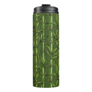 Termo Bosque de bambú en verde