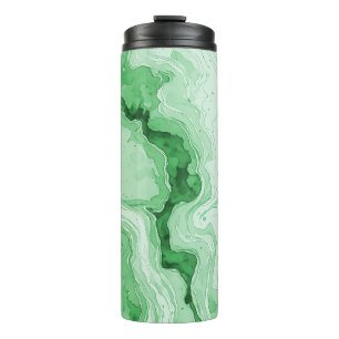 Termo Bosque Druzy Verde Agata Look