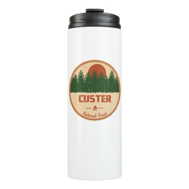 Termo Bosque Nacional Custer (Anverso)