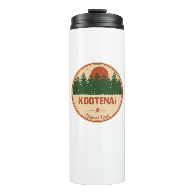 Termo Bosque nacional de Kootenai (Anverso)