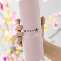 #Bosslady | Rosa | Caligrafía | Nombre personaliza