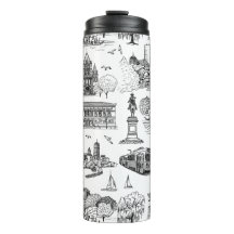 Boston Toile (Ed. Aniversario) Negro/Blanco