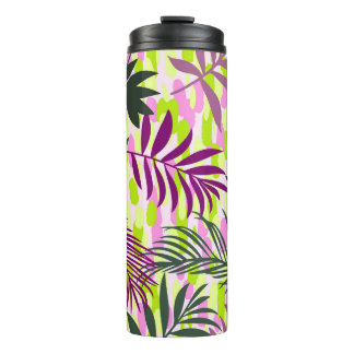 Termo Botanical seamless pattern mixed with geometric sh