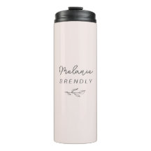 Botánico Elegante Moderno Minimalista Rosa