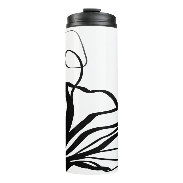 Termo Bouquet Blanc: Resumen blanco y negro (Subido por el creador)