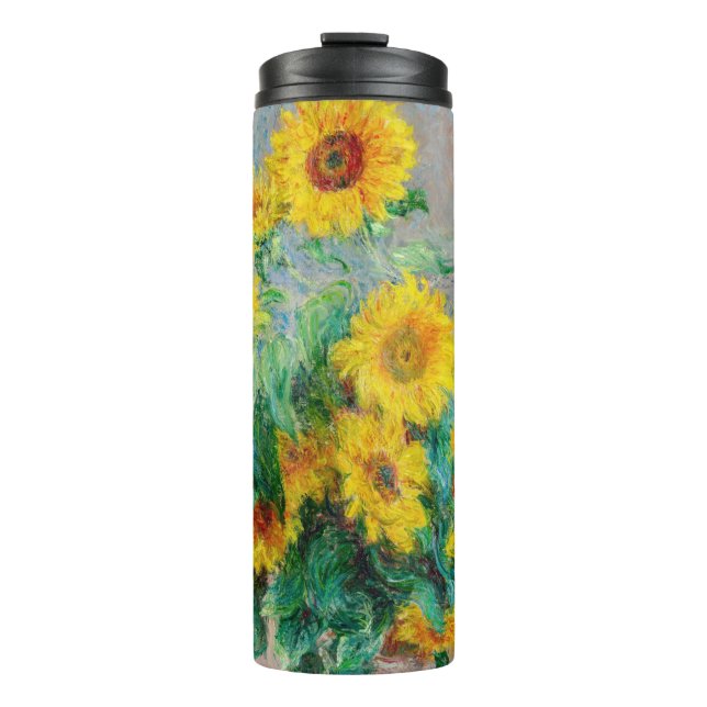 Termo Bouquet de los girasoles Claude Monet (Anverso)