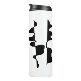 Termo Bouteille Isotherme Art Abstrait Dual Face