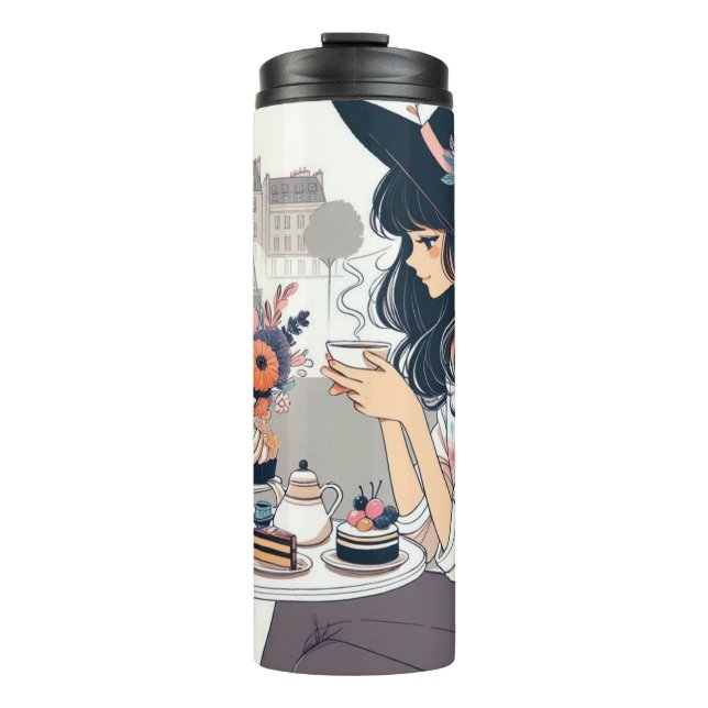 Termo Bouteille isotherme pause café Paris (Anverso)