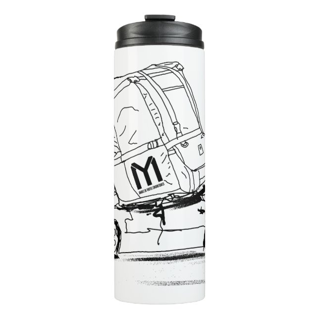 Termo Bouteille isotherme sac à dos voiture (Anverso)