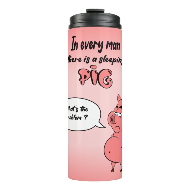 Termo Bouteilles Isothermes Ronchon le cochon (Anverso)