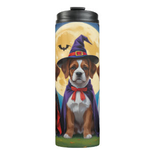 Termo Bouviers Des Flandres Dogs Pumpkin Halloween Funny