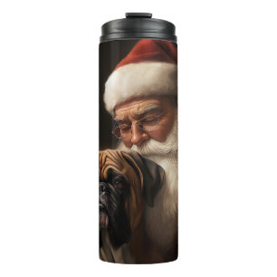Termo Boxer Con Santa Claus Navideño Festivo