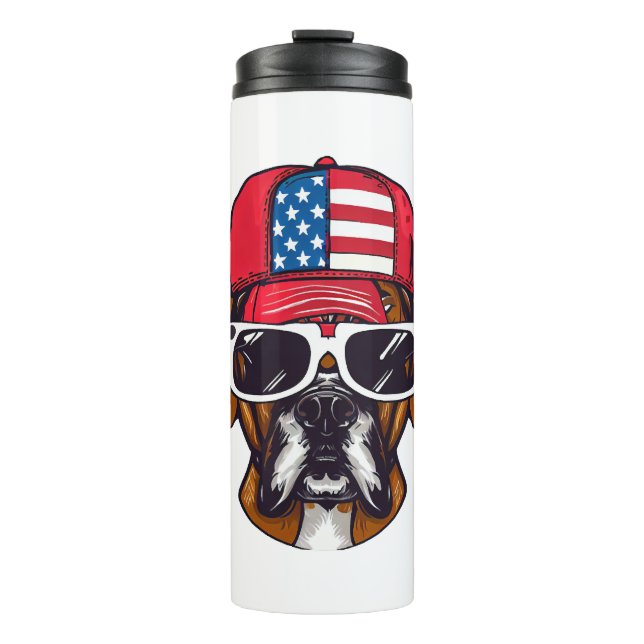 Termo Boxer Dog USA (Anverso)