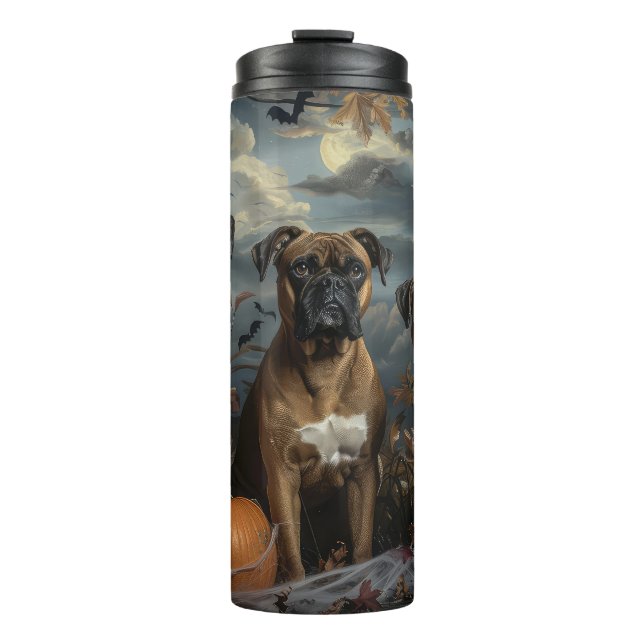 Termo Boxer Halloween Noche Doggy Delight (Anverso)