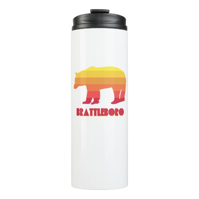 Termo Brattleboro Vermont Rainbow Bear (Anverso)