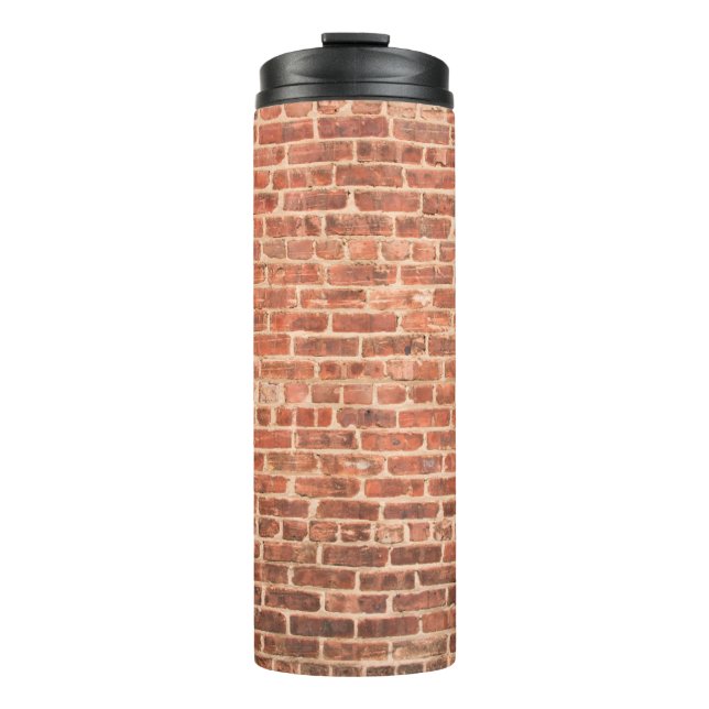 Termo Brick Wall with Dark Gradient at Bottombrick,wall, (Anverso)