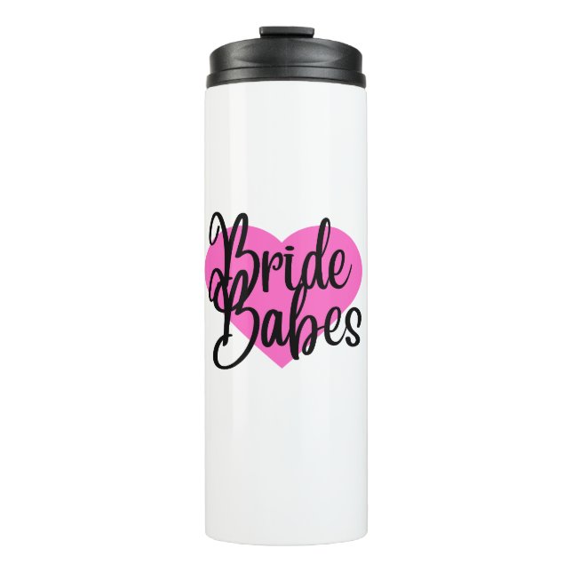 Termo Bride Babes Tumbler Termal del Corazón (Anverso)