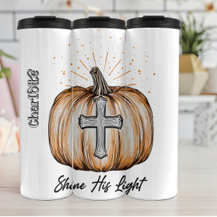 Termo Brilla su gráfico de calabaza ligera