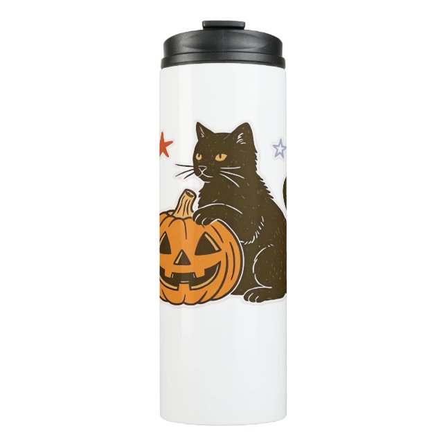 Termo Brillante y dulce Halloween Kitty Classic T-Shirt (Anverso)