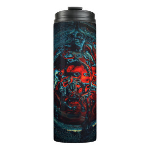 Termo Brillo rojo del Océano Inferno