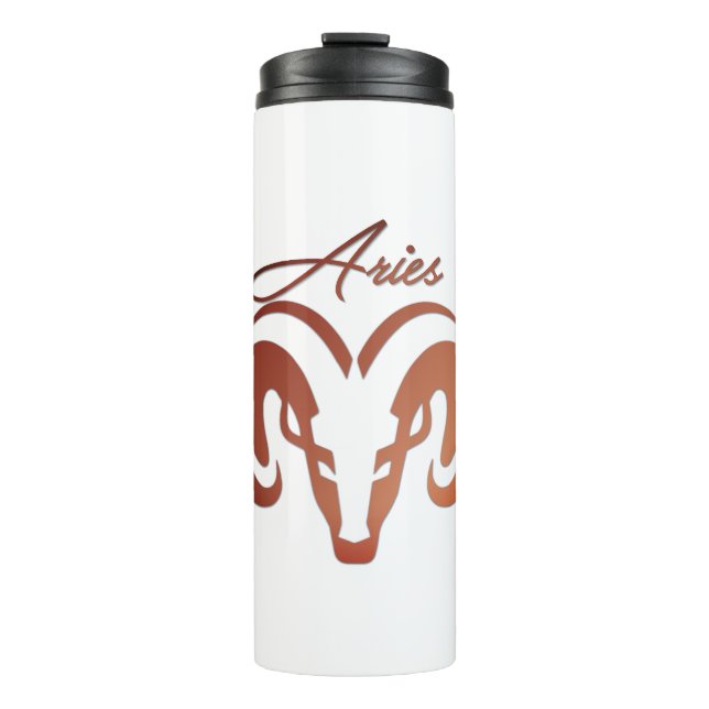 Termo Bronze Aries el Ram Zodiac (Anverso)