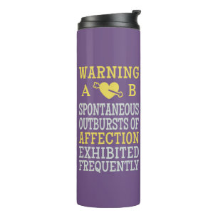 Termo Brotes de tumbler en monograma del personalizado d