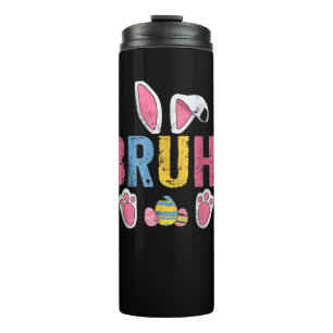 Termo Bruh Easter Bunny Cute Meme Para Niños _7